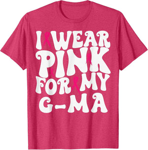 I Wear Pink for My G-ma Breast Cancer Awareness Kids