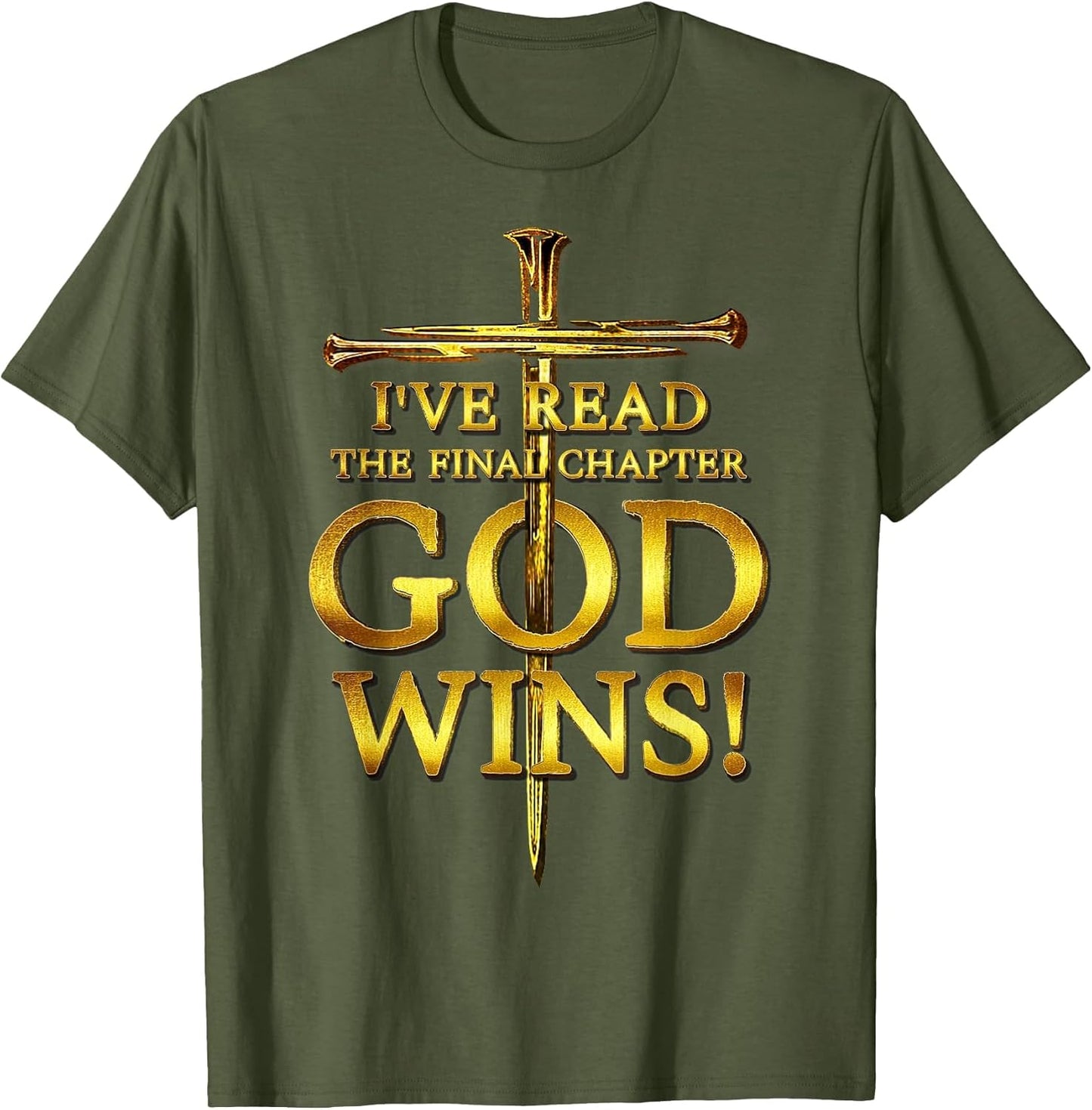 I've Read The Final Chapter God Wins Christian Religious