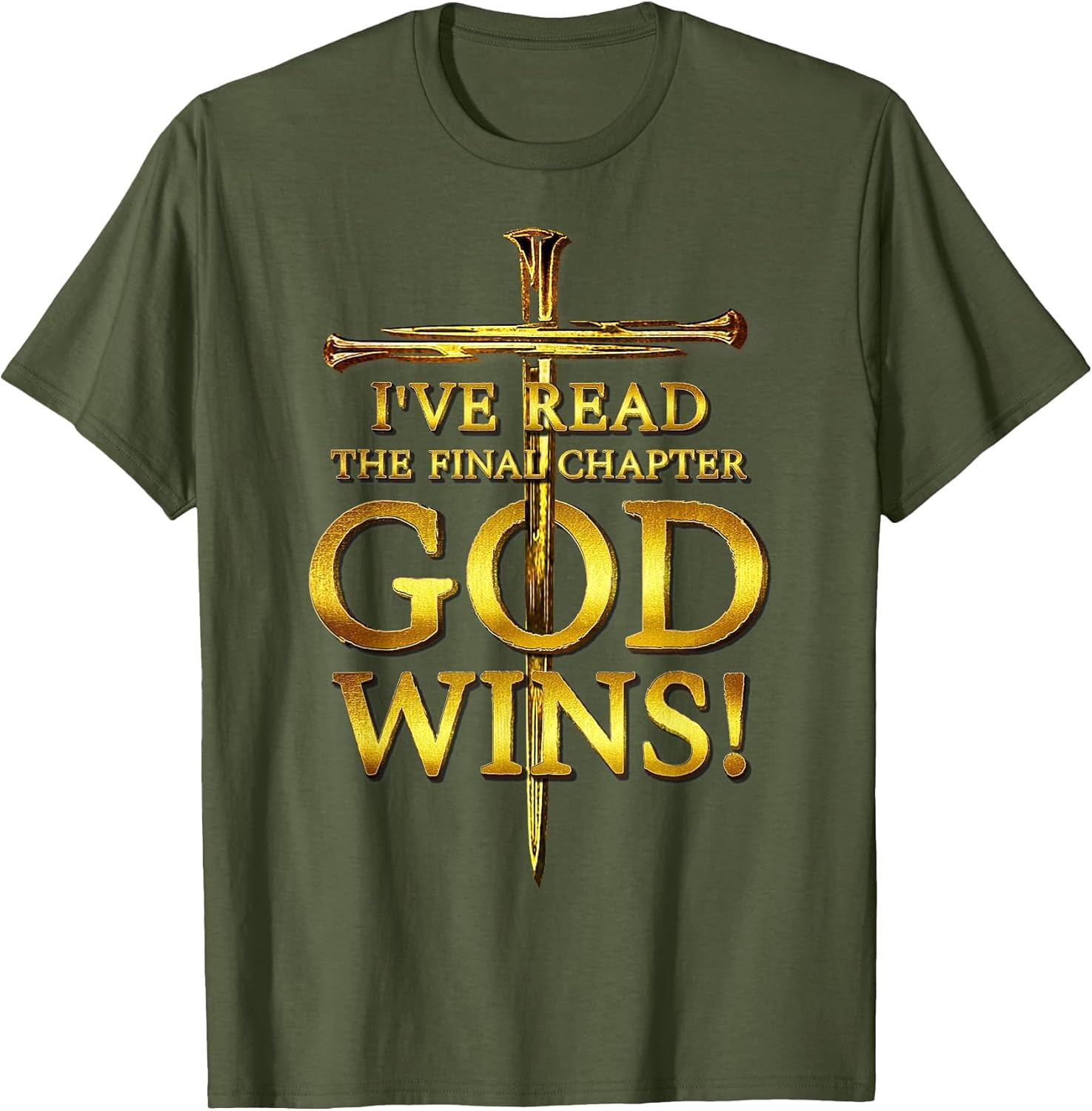 I've Read The Final Chapter God Wins Christian Religious