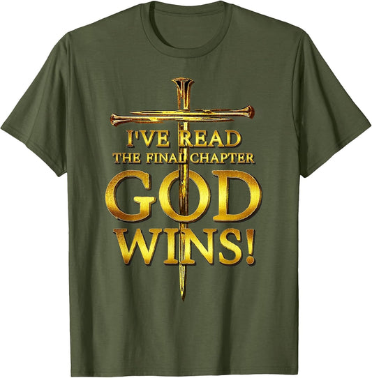 I've Read The Final Chapter God Wins Christian Religious