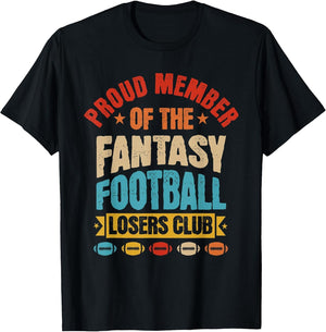 Funny Fantasy Football Losers Club Draft Party Trophy
