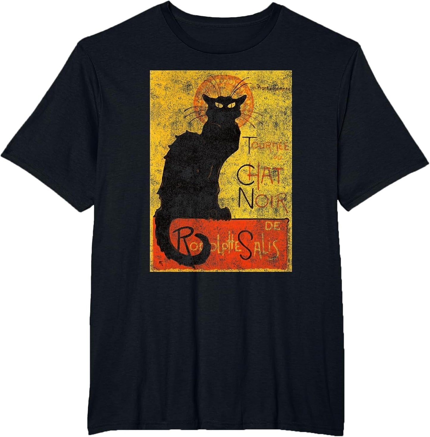 Vintage Tournee du Chat Noir Black Cat Halloween