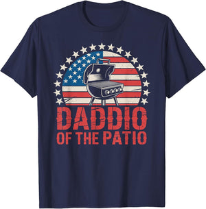 Daddio of The Patio Dad Grilling BBQ Funny