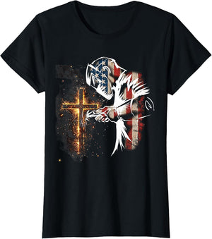 Welder American Flag Mig Tig Welding Faith Cross Christian