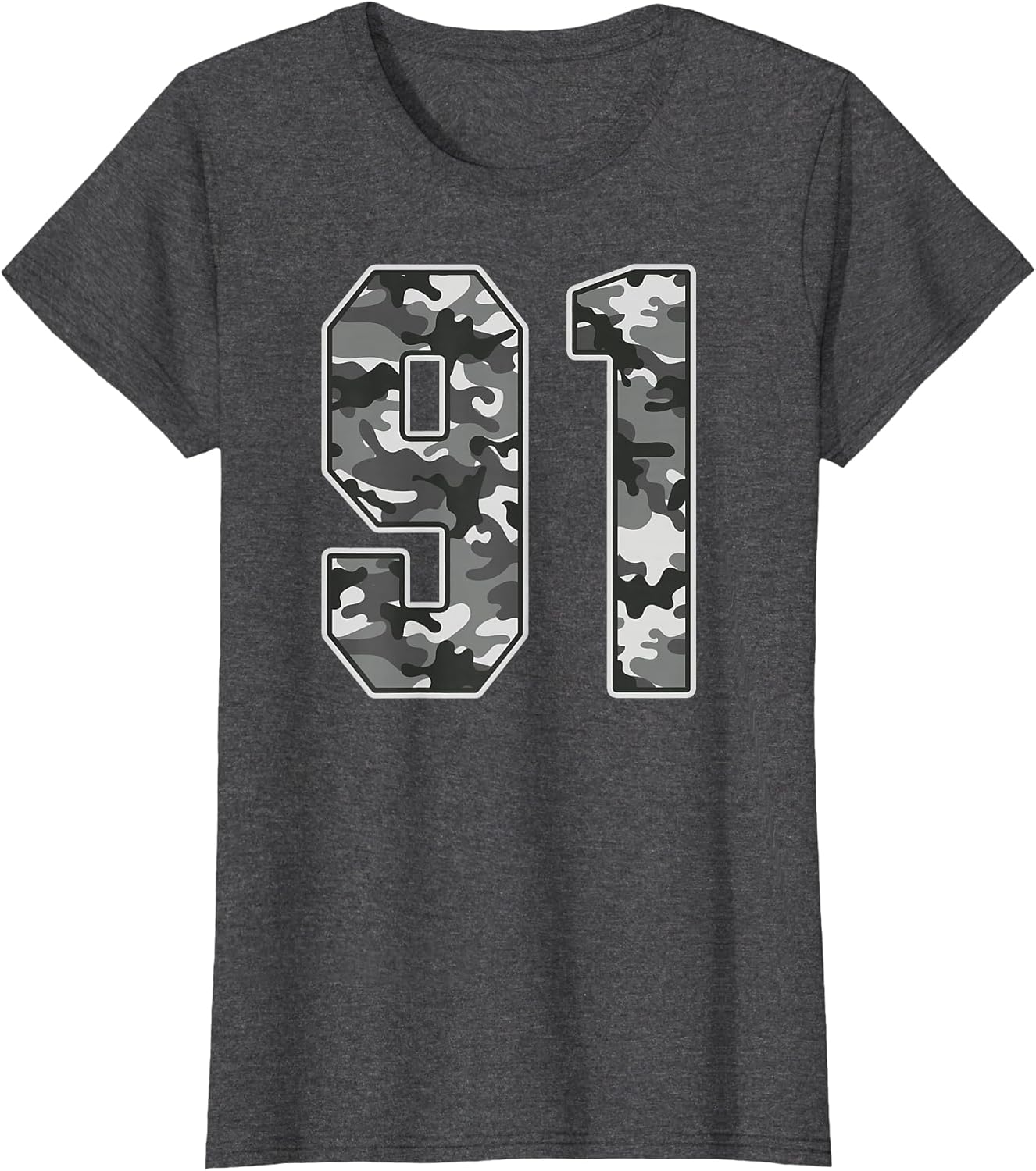 Camo #91 Jersey Number 91 Uniform Fan Favorite Player