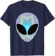 Alien Head Design Colorful Alien Rave Believe UFO