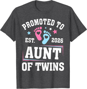 Promoted to Aunt of Twins Est 2026 Gender Reveal