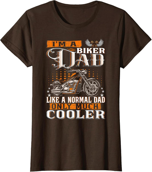Funny Best Biker Dad Motorcycle Rider Father