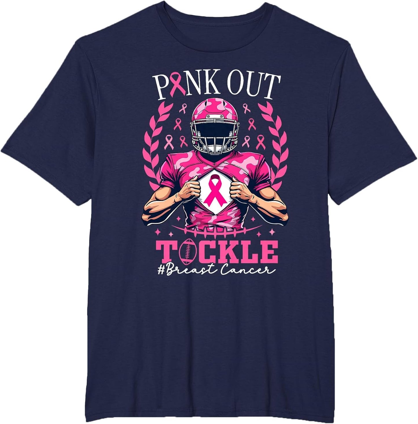 Pink Out Tackle American Football Breast Cancer Awareness