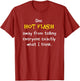 Funny Hot Flash Menopause Hormone Humor Joke Hilarious Gag