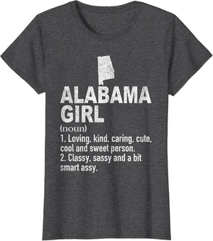 Alabama Girl Definition Funny Hometown Home Alabama Roots