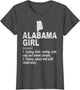 Alabama Girl Definition Funny Hometown Home Alabama Roots