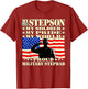 My Stepson My Soldier Hero Proud Military Stepdad Dad Gifts