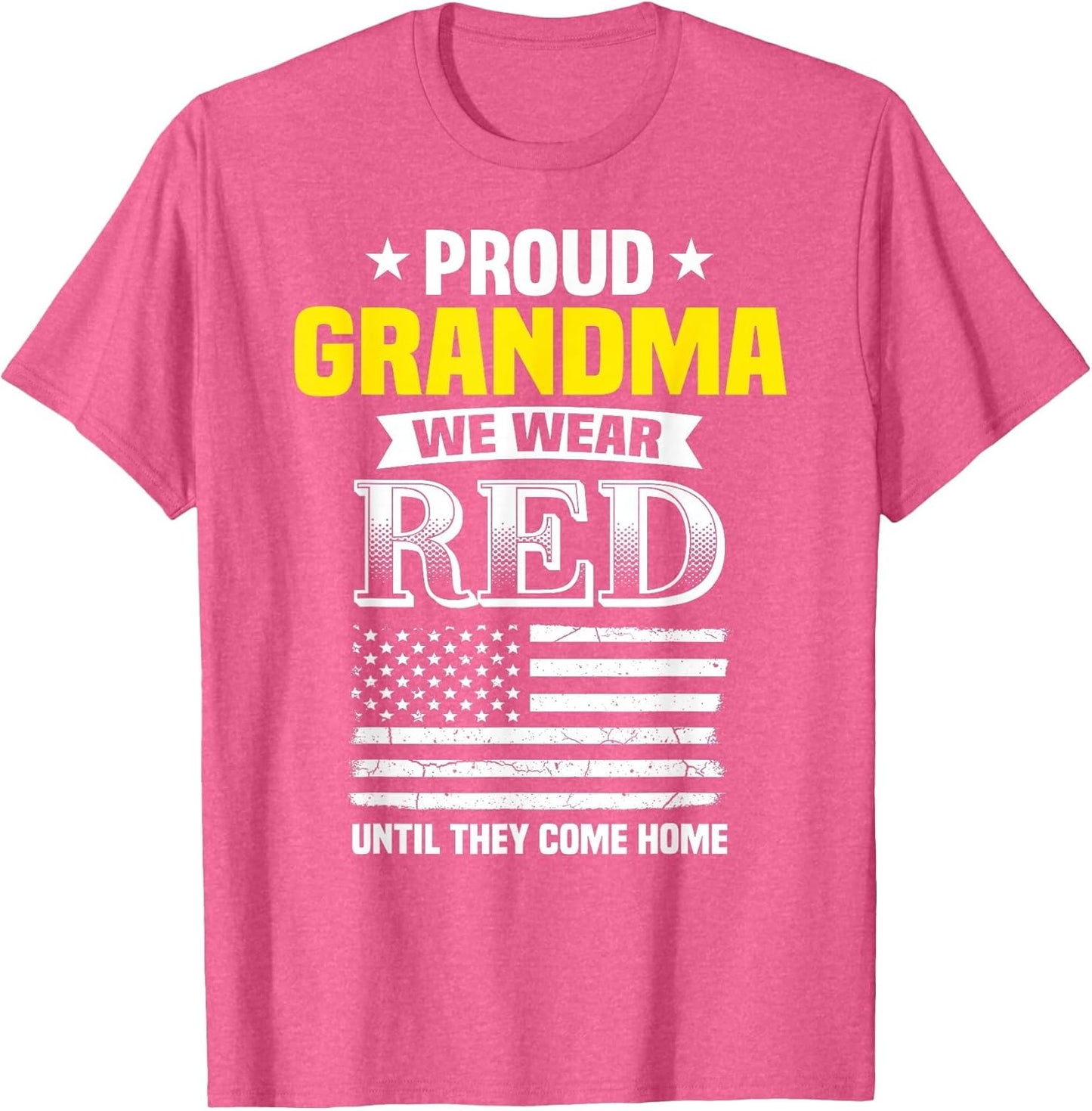 Proud Grandma of Deployed Grandson Red Friday Shirt