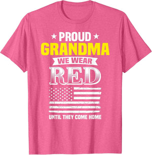 Proud Grandma of Deployed Grandson Red Friday Shirt