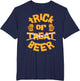 Trick or Beer Funny Halloween Dad Joke Father Saying Quote