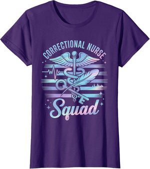 Correctional Nurse American Flag Corrections Nursing Squad