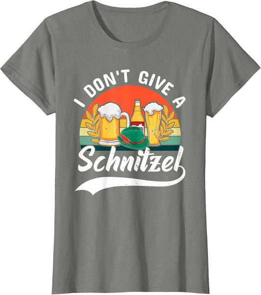 I Don't Give A Schnitzel Munich Germany Oktoberfest Costume