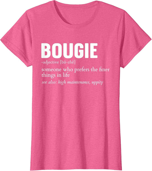 Bougie Definition Funny Apparel Men Women