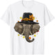 Thanksgiving Elephant Pilgrim Turkey Day Autumn Fall Tusker