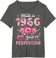 60 Year Old Made in 1966 Floral 60th Birthday Women
