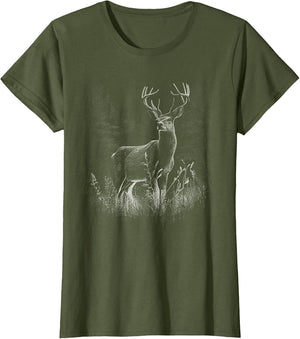 Deer in The Forest Nature Animals Deer Lovers