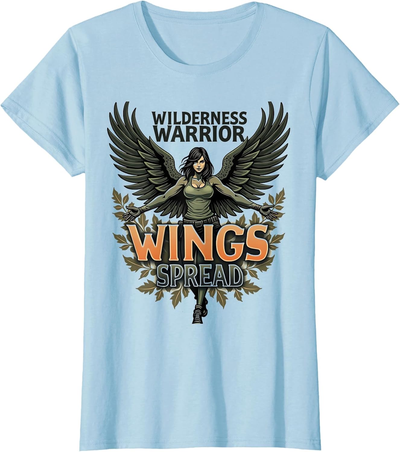 Wilderness Warrior Wings Spread Camo Design