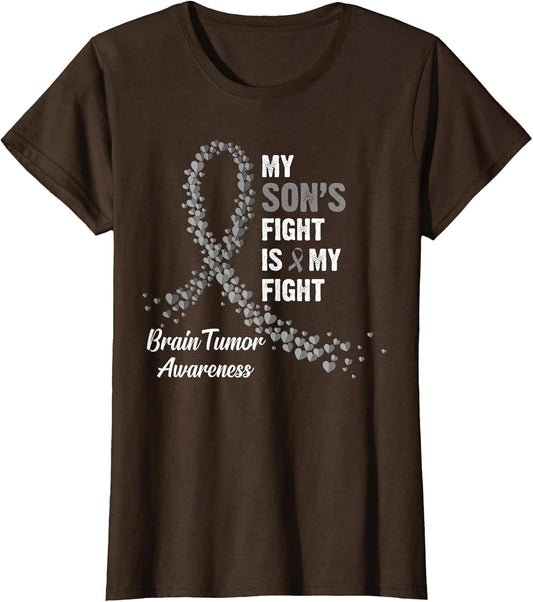 My Son's Fight My Fight Brain Tumor Awareness