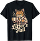 Litter’s Full Funny Cat Parody for Pet Lovers Men Women Kids