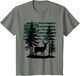 Men Kids Boys Hunting Shirt Deer Hunters Toddler Camo Flag