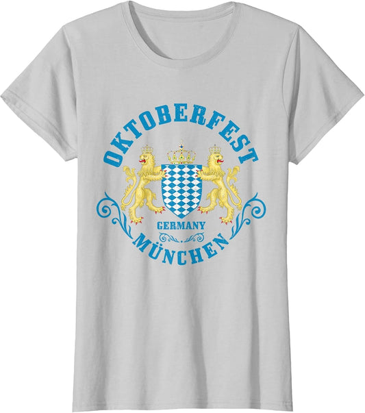 Oktoberfest Bavarian Flag Munich Prost Beer Germany German