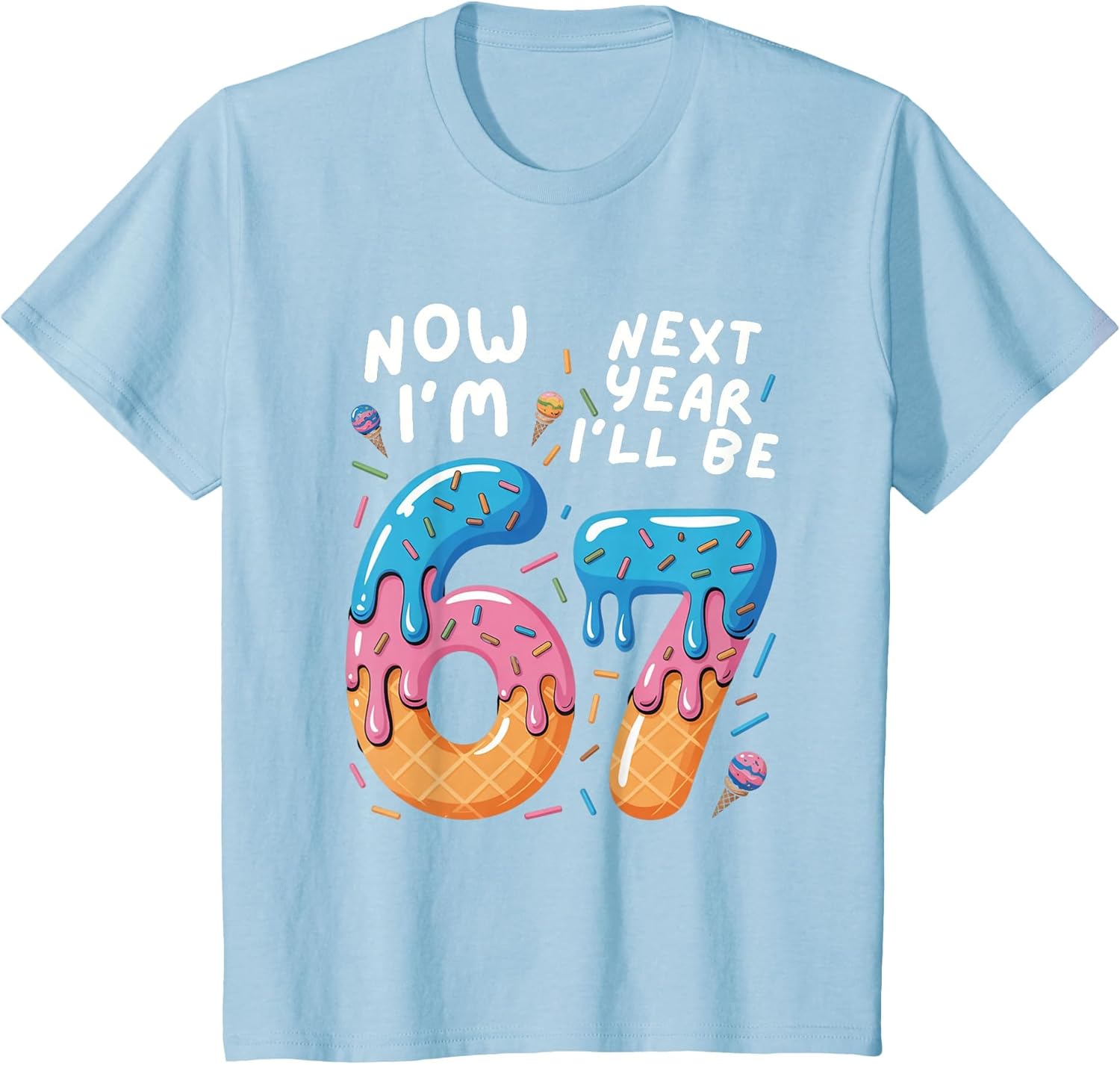 6 Year Old Birthday 67 Trend Now I'm 6 Next Year I'll be 7