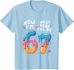6 Year Old Birthday 67 Trend Now I'm 6 Next Year I'll be 7