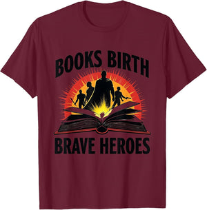 Books Birth Brave Heroes Literary Design