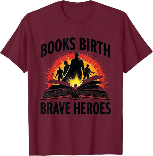 Books Birth Brave Heroes Literary Design