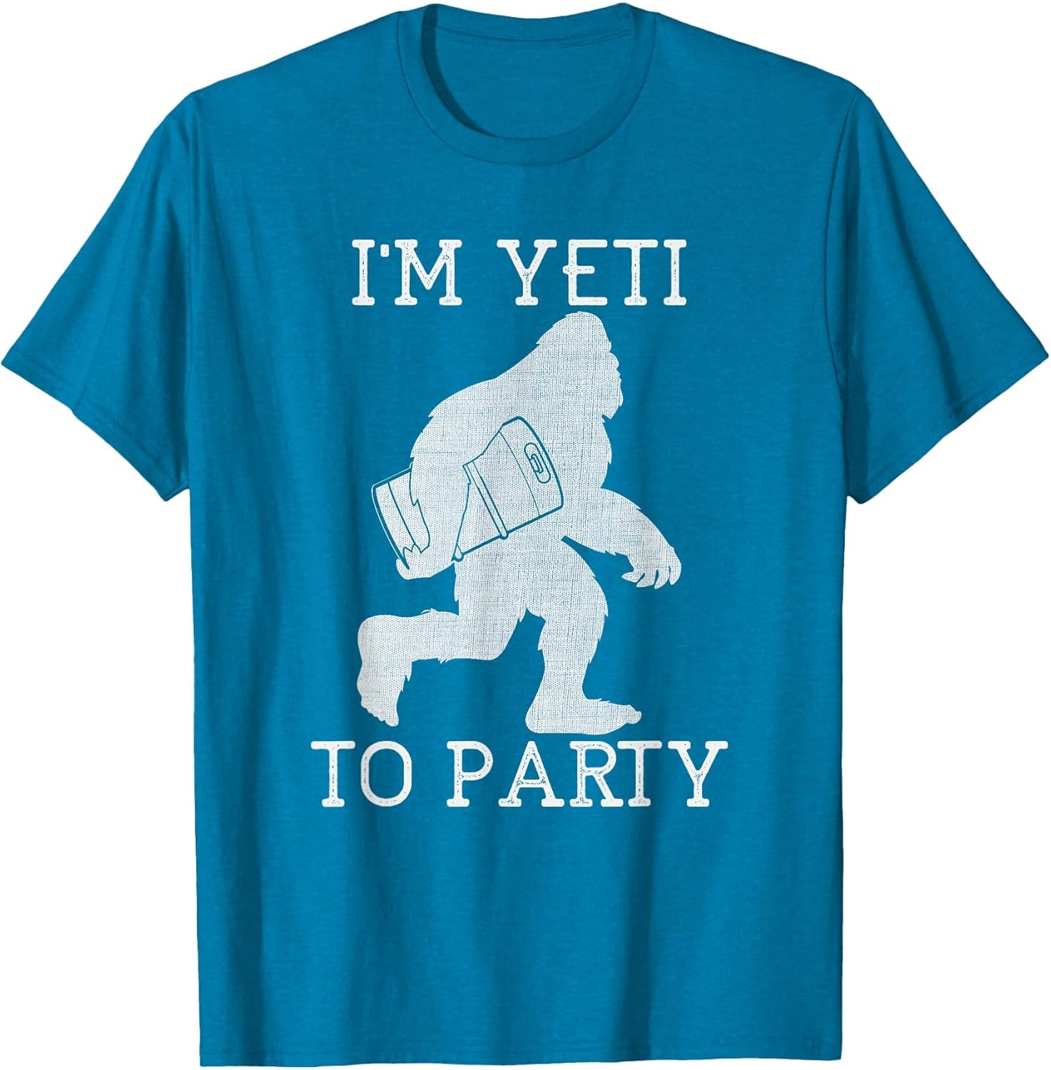 Funny Bigfoot Shirt, I Am Yeti to Party Abominable Snowman