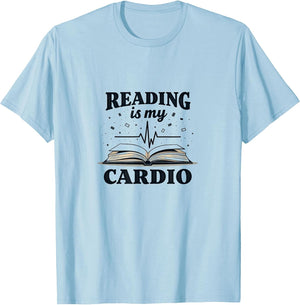 Reading Is My Cardio Book Lover Design