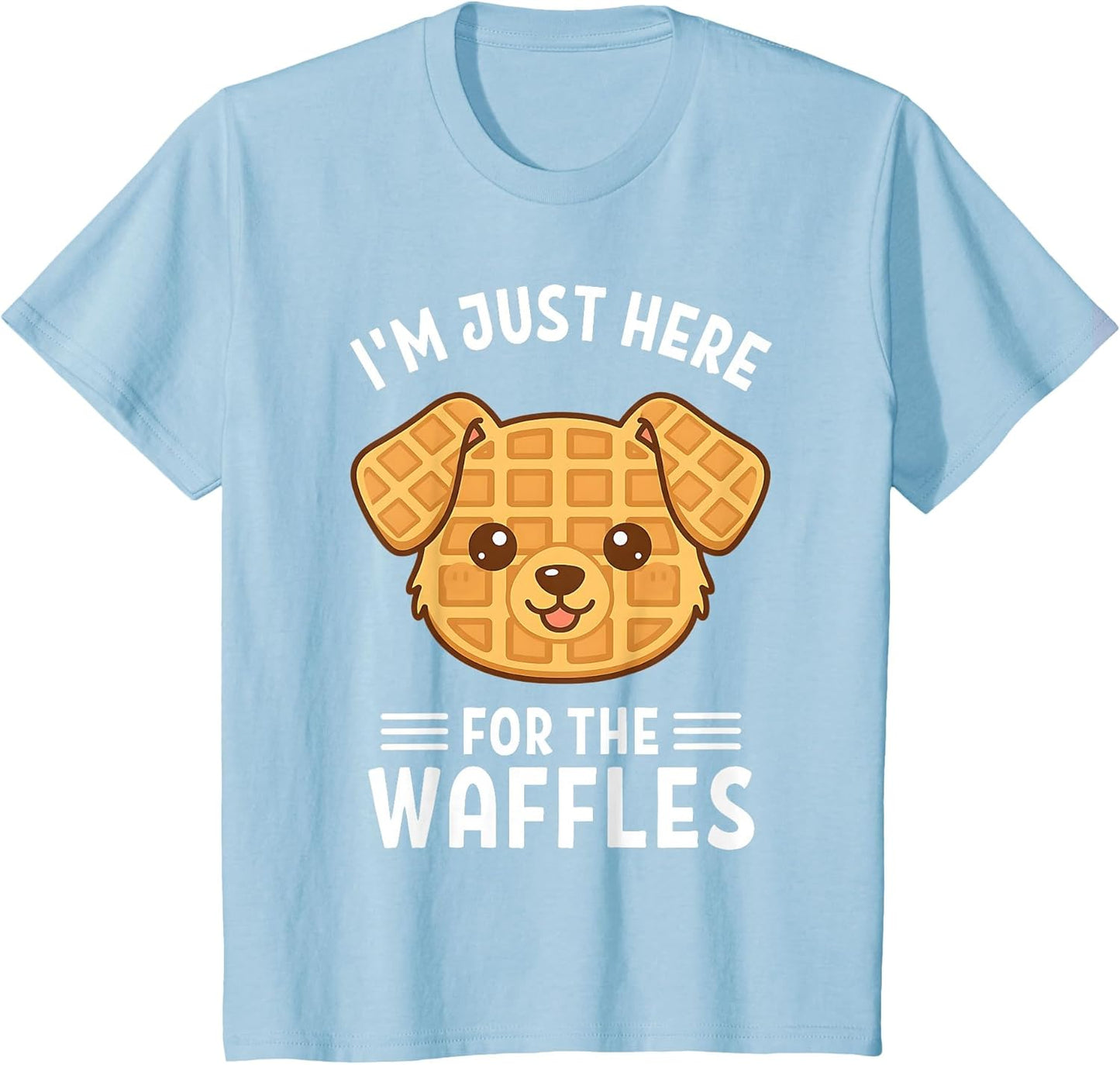 Waffle Dog Lover I'm Just Here for The Waffles