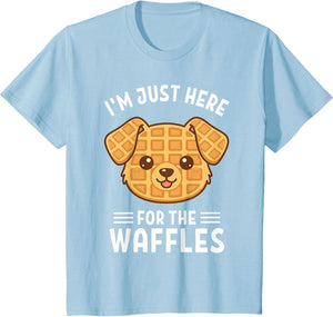 Waffle Dog Lover I'm Just Here for The Waffles