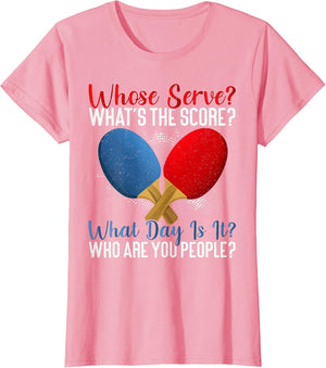 Whose Serve? What's The Score? | Funny Table Tennis