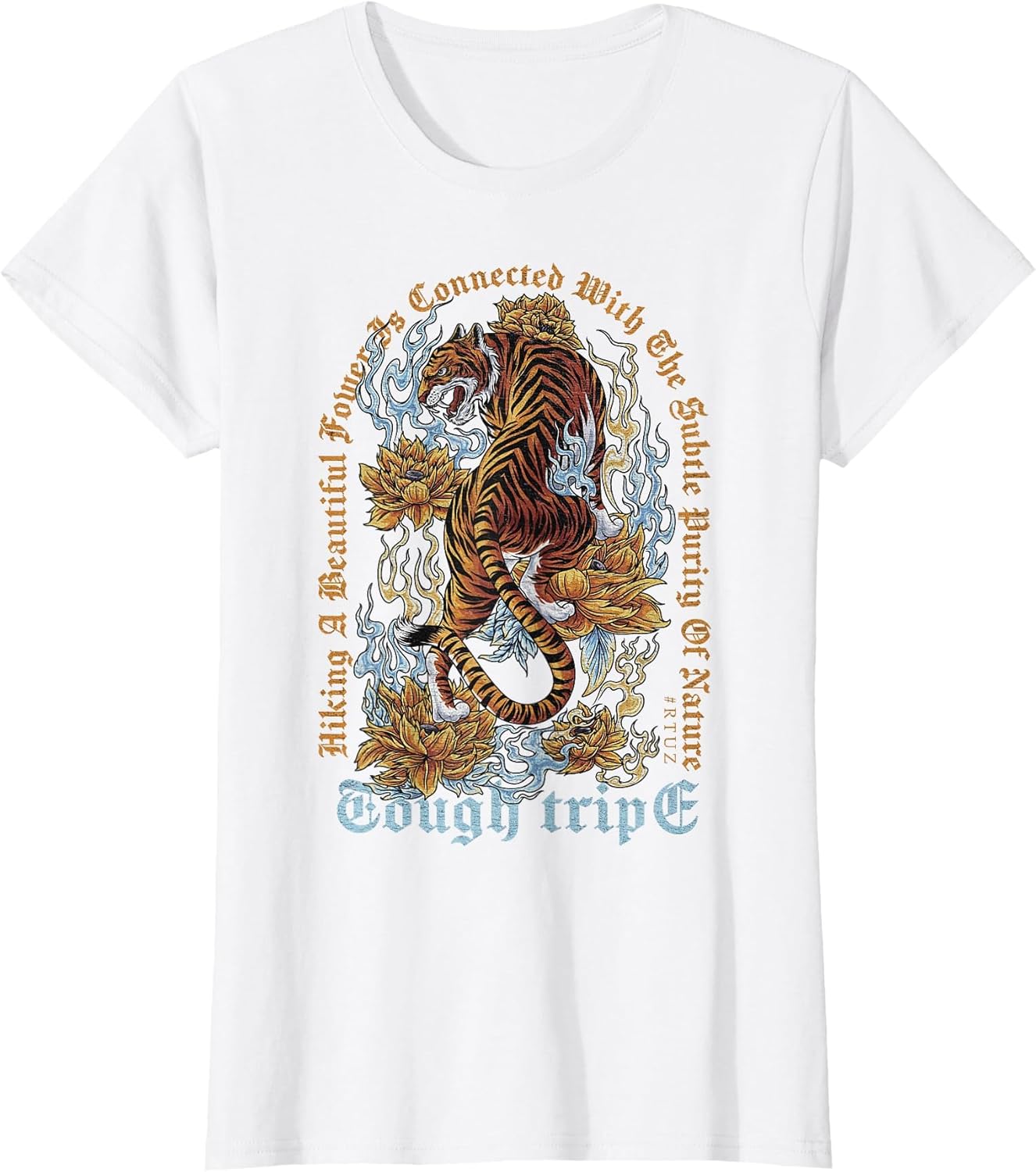 Hip Hop Y2K Vintage Hipster Edgy Urban Streetwear Tiger