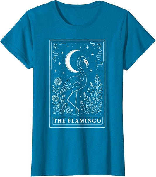 The Flamingo Tarot Card