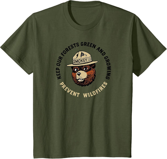 Smokey Bear Keep Our Forests Green & Growing! Vintage