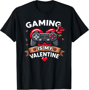 Valentines Gaming is My Valentine Funny Gamer Humor