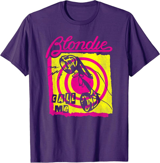 Blondie Call Me Colorful Vintage Band