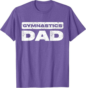 Gymnastics Dad Shirt Men Daddy Fathers Day