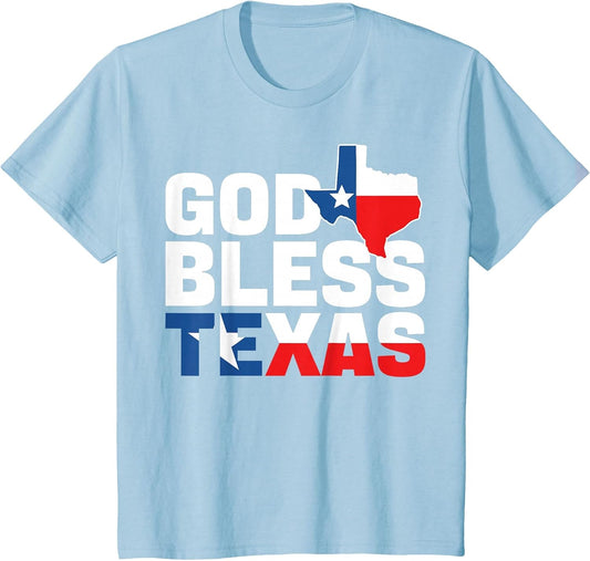 Patriotic US State Proud Texan God Bless Texas