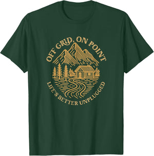 Off Grid Cabin Vibes Life’s Better Unplugged Outdoors