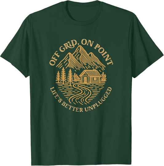 Off Grid Cabin Vibes Life’s Better Unplugged Outdoors