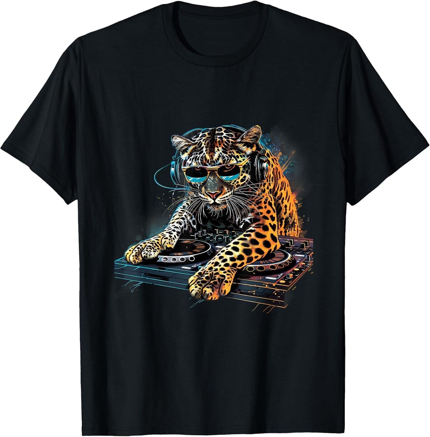 DJ Leopard House Music Turntable DJ Leopard EDM Techno